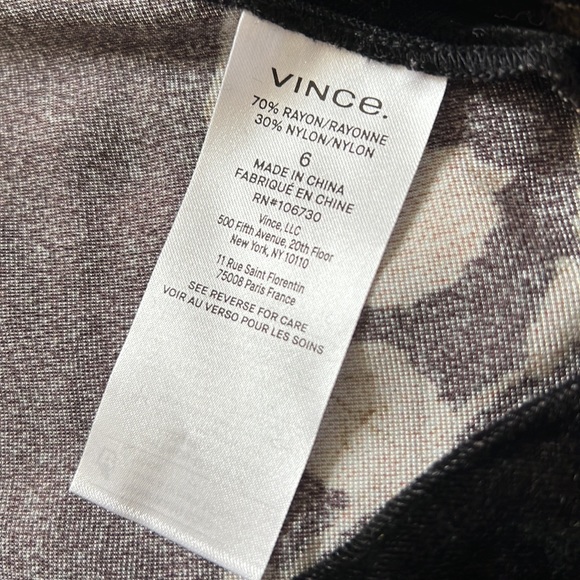 NWT Vince Autumnal Rose Velvet Slip Skirt 6 - Picture 7 of 9